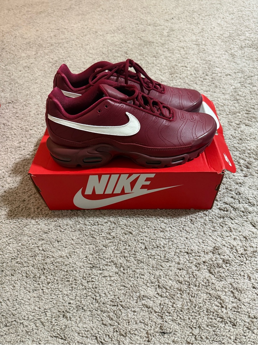 Nike Air Max Plus Team Red - Picture 3 of 7